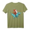 Weihnachtshemden für Kinder Santa Dinosaurier T Rex – Lustiges Familienoutfit & Geschenkidee für Dinosaurier- und Weihnachtsliebhaber