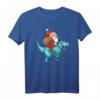 Weihnachtshemden für Kinder Santa Dinosaurier T Rex – Lustiges Familienoutfit & Geschenkidee für Dinosaurier- und Weihnachtsliebhaber
