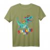 Kinder T-Rex Dinosaurier Comic Einschulung 2021 - Lustiges Schulkind T-Shirt für den ersten Schultag & Schultütenfüller