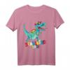 Kinder T-Rex Dinosaurier Comic Einschulung 2021 - Lustiges Schulkind T-Shirt für den ersten Schultag & Schultütenfüller