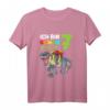 Kinder Geburtstagsshirt 7 Jahre Jungen Dinosaurier T-Rex - Lustiges Dino T-Shirt für Geburtstags- und Einschulungsgeschenke