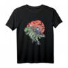 Lustiges Halloween T-Rex Shirt mit Dabbing Skeleton, Jack-O-Lantern & Vampir - Perfekt für Halloween-Partys & Kostüme