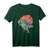 Lustiges Halloween T-Rex Shirt mit Dabbing Skeleton, Jack-O-Lantern & Vampir - Perfekt für Halloween-Partys & Kostüme