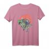 Lustiges Halloween T-Rex Shirt mit Dabbing Skeleton, Jack-O-Lantern & Vampir - Perfekt für Halloween-Partys & Kostüme