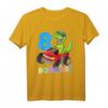 8 Jahre Junge Dino Shirt mit Monster Truck & T-Rex Motiv – Perfektes Geburtstagsshirt für Dino- und Truck-Fans