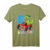 8 Jahre Junge Dino Shirt mit Monster Truck & T-Rex Motiv – Perfektes Geburtstagsshirt für Dino- und Truck-Fans