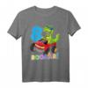 8 Jahre Junge Dino Shirt mit Monster Truck & T-Rex Motiv – Perfektes Geburtstagsshirt für Dino- und Truck-Fans