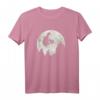 Lustiges T-Rex Fahrrad Moon Jump T-Shirt – Humorvolles Dinosaurier Radfahrer Design für Fahrrad- und Dino-Liebhaber