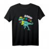 Kinder Geburtstag Dinosaurier T-Rex 5 Jahre Jungen T-Shirt – Lustiges Dino Geschenk für den 5. Geburtstag, Kindergarten & Dino-Fans