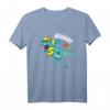Kinder Geburtstag Dinosaurier T-Rex 5 Jahre Jungen T-Shirt – Lustiges Dino Geschenk für den 5. Geburtstag, Kindergarten & Dino-Fans
