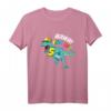 Kinder Geburtstag Dinosaurier T-Rex 5 Jahre Jungen T-Shirt – Lustiges Dino Geschenk für den 5. Geburtstag, Kindergarten & Dino-Fans