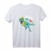 Kinder Geburtstag Dinosaurier T-Rex 5 Jahre Jungen T-Shirt – Lustiges Dino Geschenk für den 5. Geburtstag, Kindergarten & Dino-Fans