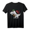 Kinder Bayerisches T-Rex Brezel T-Shirt für Oktoberfest - Süßes Baby- und Kleinkind-Design für Jungen zum Feiern in München & USA