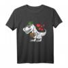 Kinder Bayerisches T-Rex Brezel T-Shirt für Oktoberfest - Süßes Baby- und Kleinkind-Design für Jungen zum Feiern in München & USA