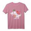 Kinder Bayerisches T-Rex Brezel T-Shirt für Oktoberfest - Süßes Baby- und Kleinkind-Design für Jungen zum Feiern in München & USA