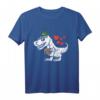 Kinder Bayerisches T-Rex Brezel T-Shirt für Oktoberfest - Süßes Baby- und Kleinkind-Design für Jungen zum Feiern in München & USA