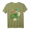 Kinder Rawr I'm 2 Dinosaur Geburtstags T-Shirt – Perfektes Dino-Themenparty-Outfit für 2-Jährige Jungen und Mädchen