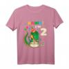 Kinder Rawr I'm 2 Dinosaur Geburtstags T-Shirt – Perfektes Dino-Themenparty-Outfit für 2-Jährige Jungen und Mädchen