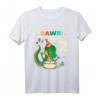Kinder Rawr I'm 2 Dinosaur Geburtstags T-Shirt – Perfektes Dino-Themenparty-Outfit für 2-Jährige Jungen und Mädchen