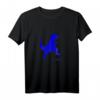 Blauer Dinosaurier T-Rex geht T-Shirt – Perfekt für Dinosaurier-Fans und Saurierliebhaber