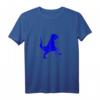Blauer Dinosaurier T-Rex geht T-Shirt – Perfekt für Dinosaurier-Fans und Saurierliebhaber