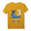 Kinder 3rd Birthday Shirt - Dinosaurier T-Rex Geburtstagsshirt für kleine Geburtstagskinder, Jungen & Mädchen, Party Outfit für 3 Jahre