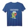 Vinodino Wein Cherie Saufi Saufi T-Rex Dinosaurier T-Shirt – Lustiges Weinliebhaber-Design für Dino- und Wein-Fans