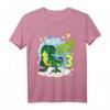 Kinder Geschenk zum 3. Geburtstag T Rex Dinosaurier - Cooles T-Shirt für Jungen & Mädchen, perfekt für die Dino-Mottoparty