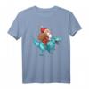 Santa Riding Dinosaurier T Rex - Lustiges Weihnachtshemd für Kinder, Dinosaurierliebhaber und Familiengeschenke für Weihnachten