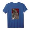 Jurassic World Dominion Carnotaurus & T-Rex Dinosaurier Poster T-Shirt - Offiziell lizenzierte Jurassic World Bekleidung für Männer, Frauen, Kinder