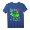 Geburtstags T-Rex Dinosaurier T-Shirt für Jungen - Perfekt für den 2. Geburtstag, Dinosaurier Fan Geschenk