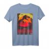 Jurassic Park Welcome T-Rex Sunset T-Shirt - Lizenziertes Dinosaurier Fanshirt für Jurassic Park Fans