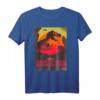 Jurassic Park Welcome T-Rex Sunset T-Shirt - Lizenziertes Dinosaurier Fanshirt für Jurassic Park Fans