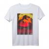 Jurassic Park Welcome T-Rex Sunset T-Shirt - Lizenziertes Dinosaurier Fanshirt für Jurassic Park Fans