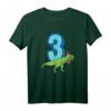 3. Geburtstag T-Shirt mit Dino T-Rex und Zahl 3 – Perfektes Geschenk für Dino-Fans und kleine Abenteurer
