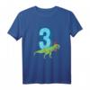 3. Geburtstag T-Shirt mit Dino T-Rex und Zahl 3 – Perfektes Geschenk für Dino-Fans und kleine Abenteurer