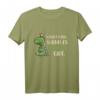 Dino Weckt Mich Wenn Es Geschenke Gibt - Lustiges Weihnachtsbaum T-Rex T-Shirt als Geschenk für Dino- und Weihnachtsfans