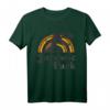 Jurassic Park T-Rex Sunset T-Shirt - Offiziell Lizenzierte Dinosaurier Kleidung für Fans