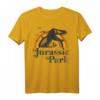 Jurassic Park T-Rex Sunset T-Shirt - Offiziell Lizenzierte Dinosaurier Kleidung für Fans