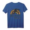 Jurassic Park T-Rex Sunset T-Shirt - Offiziell Lizenzierte Dinosaurier Kleidung für Fans