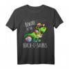 Lustiges Dinosaurier T-Rex Strand T-Shirt für den Urlaub – Buntes Dino Design für Kinder, perfekt für Sommer, Strand und Ferien