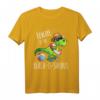 Lustiges Dinosaurier T-Rex Strand T-Shirt für den Urlaub – Buntes Dino Design für Kinder, perfekt für Sommer, Strand und Ferien