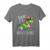 Lustiges Dinosaurier T-Rex Strand T-Shirt für den Urlaub – Buntes Dino Design für Kinder, perfekt für Sommer, Strand und Ferien