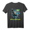 Jurassic World T-Rex T-Shirt in Blau und Grün - Offiziell lizenziert für Dino-Fans und Dinosaurier Enthusiasten