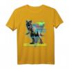 Jurassic World T-Rex T-Shirt in Blau und Grün - Offiziell lizenziert für Dino-Fans und Dinosaurier Enthusiasten