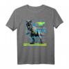 Jurassic World T-Rex T-Shirt in Blau und Grün - Offiziell lizenziert für Dino-Fans und Dinosaurier Enthusiasten