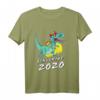 Kinder Schulkind 2020 Jungen Dino T-Rex Einschulung T-Shirt - Buntes Geschenk für den ersten Schultag & Dinosaurier Fans