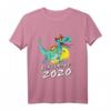 Kinder Schulkind 2020 Jungen Dino T-Rex Einschulung T-Shirt - Buntes Geschenk für den ersten Schultag & Dinosaurier Fans
