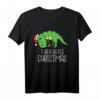 T-Rex Hates Christmas Meme Dinosaurier Weihnachts-T-Shirt – Lustiges Geschenk für Dinosaurier- und Meme-Liebhaber zu Weihnachten