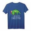 T-Rex Hates Christmas Meme Dinosaurier Weihnachts-T-Shirt – Lustiges Geschenk für Dinosaurier- und Meme-Liebhaber zu Weihnachten